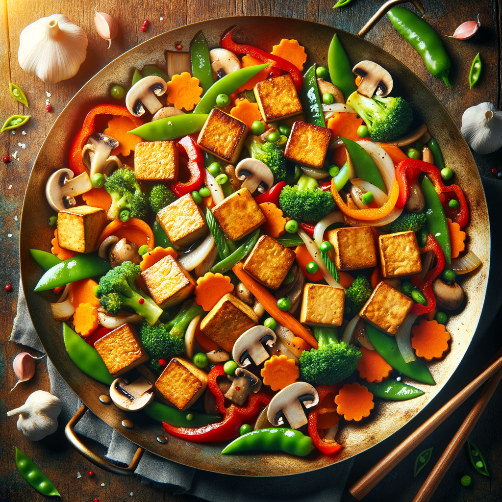 Tofu and Vegetable Stir-fry recipe